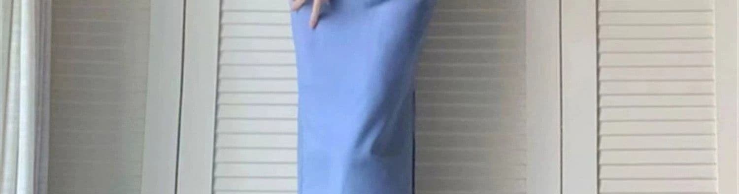 부드러운 부서 프랑스식 작은 날다 소매 여성 드레스 여름 새로운 허리 수축 트임 디자인 센스 아름다운 달콤한 매운맛 타이트 스커트 롱 스커트 상세 이미지 29