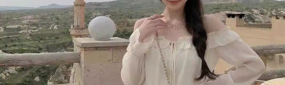 순수한 욕망 바람 오프숄더 봄 주름 여성 드레스 이른 봄 새로운 프릴 몸매 가꾸기 슬림해 보이는 타이트 스커트 미니 스커트 상세 이미지 9