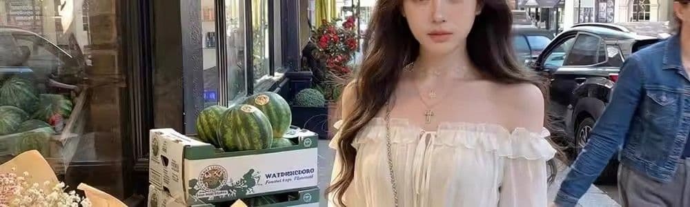순수한 욕망 바람 오프숄더 봄 주름 여성 드레스 이른 봄 새로운 프릴 몸매 가꾸기 슬림해 보이는 타이트 스커트 미니 스커트 상세 이미지 24