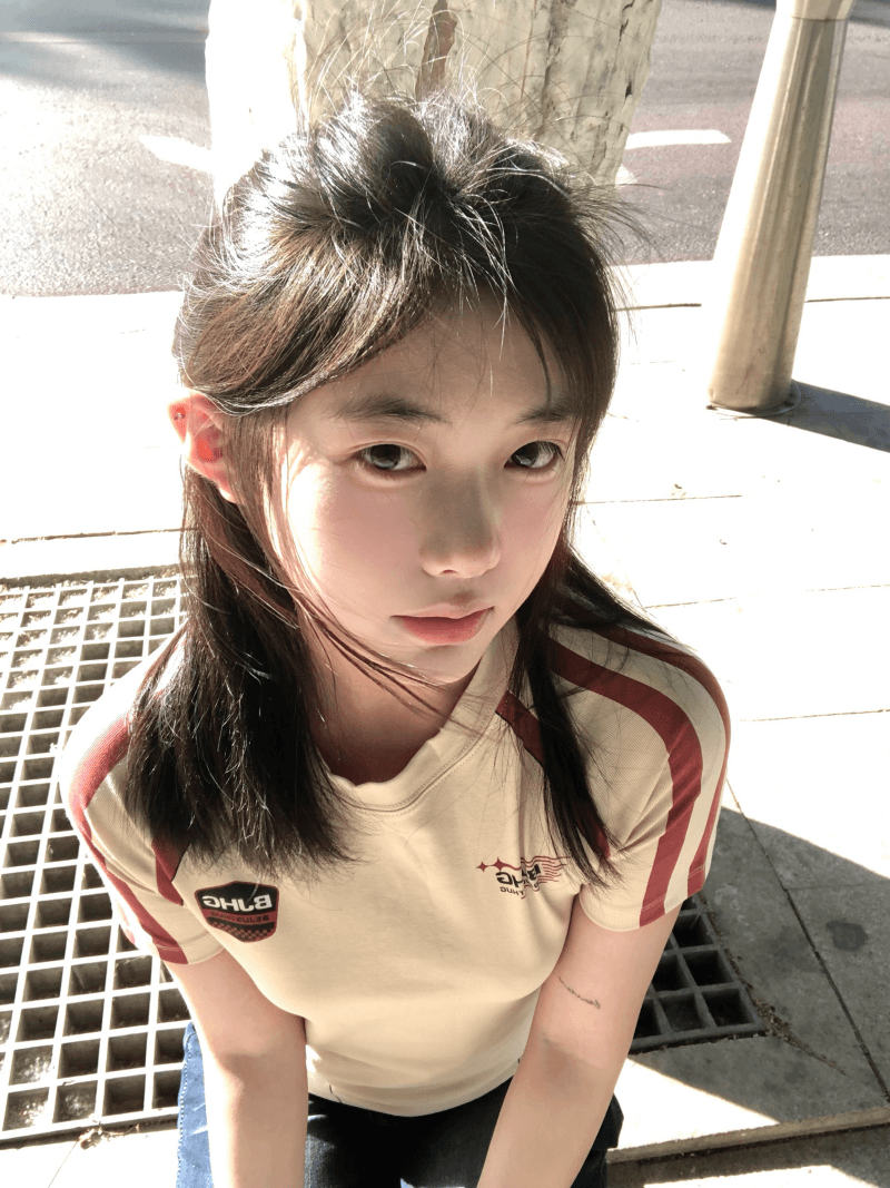 220 그램 92 면 8 암모니아 Lun 원본 것 프린트 몸매 가꾸기 반팔 티셔츠 생방송 품질 상세 이미지 4