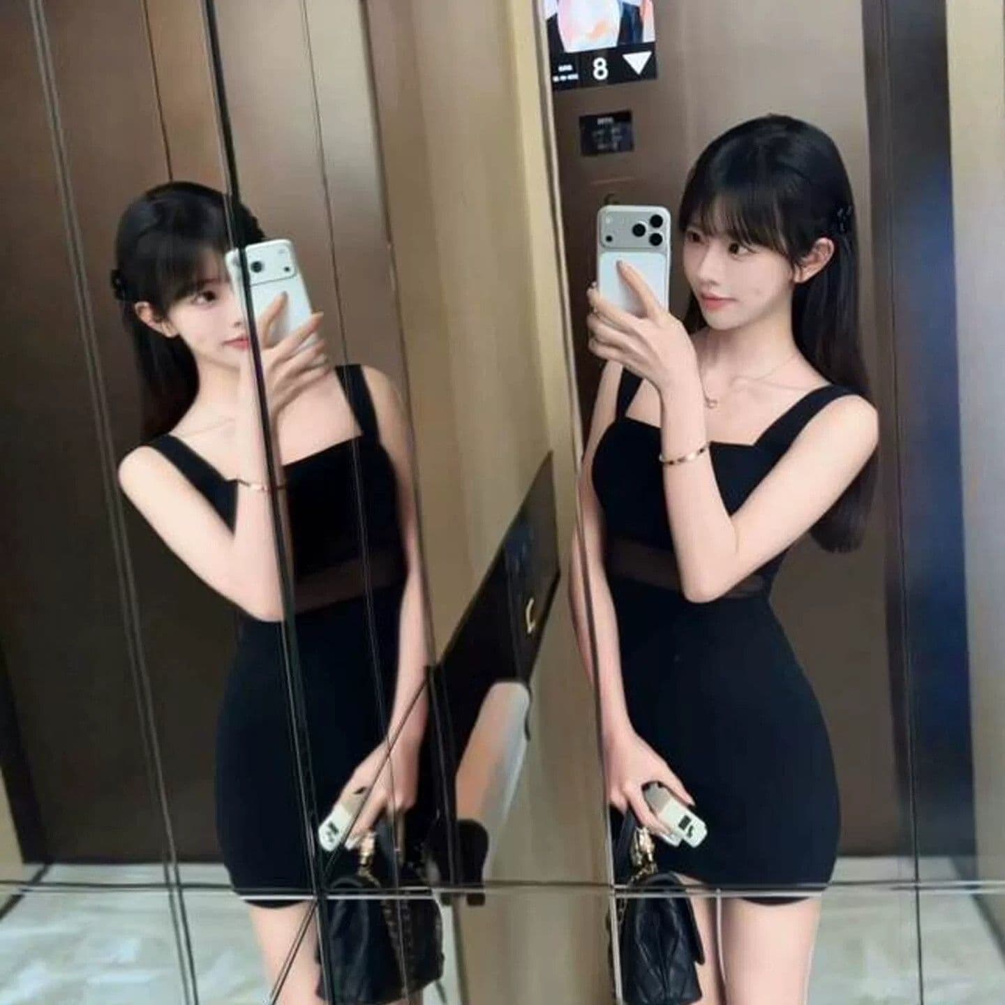 로얄 자매 바람 핫걸 섹시함 타이트 타이트 스커트 슬립 드레스 작은 대중 패션 품격 여성 미니 스커트 2026 여름 상세 이미지 1
