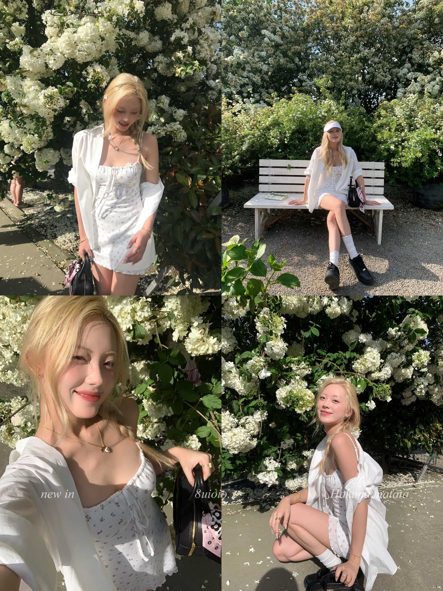 원본 품질 플러스 네리 슬립 여성 드레스 여름 2026 새로운 허리 수축 한 마디 미니 스커트 이미지 3