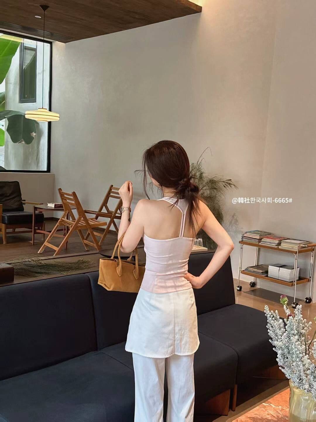 한 사회 기초 인사이드 가져 가라. 왕 y 종류 아름다움 뒤로 하나 컵 조끼 여성 편안함 표지 대리인 우유 아름다움 뒤로 슬립 맨위 상세 이미지 8