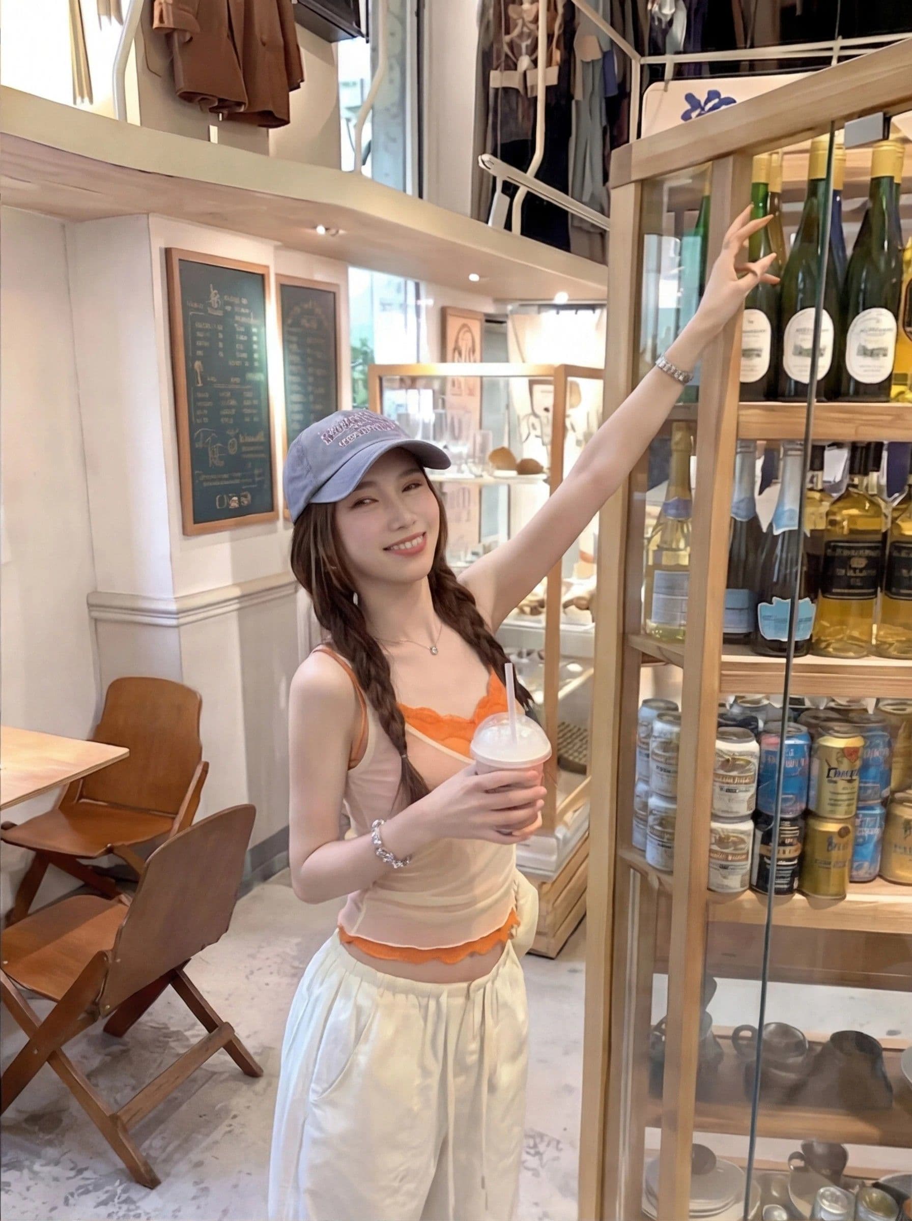 핫걸 순수한 욕망 레이스 조각 캐미솔 여름 스택 착용 센스 페이크 레이어드 몸매 가꾸기 아름다운 조끼 맨위 트렌디 상세 이미지 10