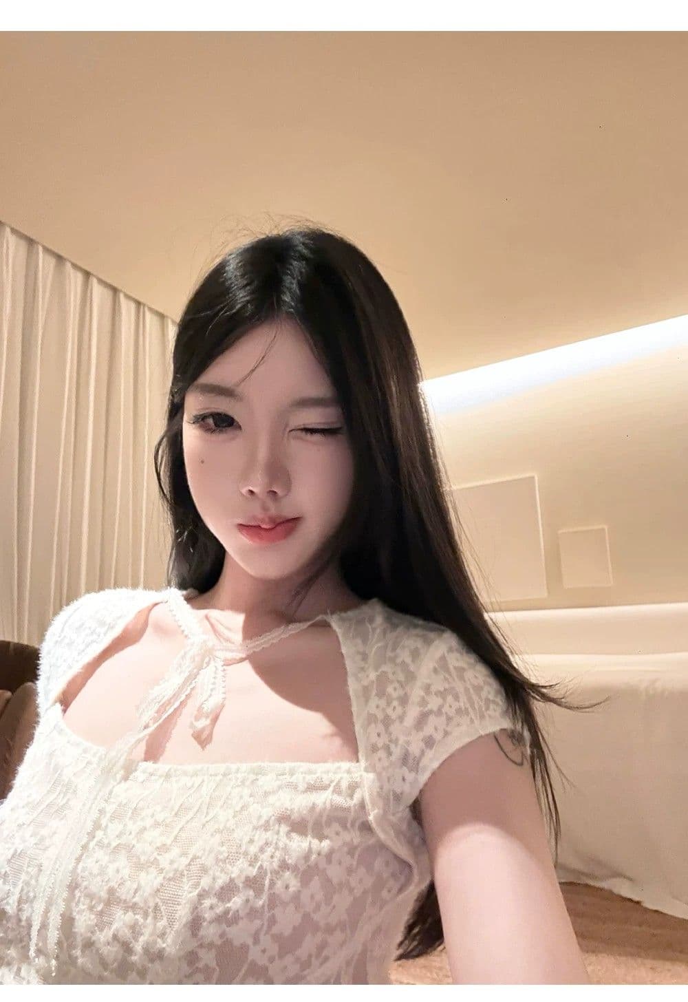 원본 원단 것 있음 안감 디자인 센스 무거운 작업 레이스 작은 셔츠 여성 여름 품격 슬림해 보이는 반팔 맨위 상세 이미지 8