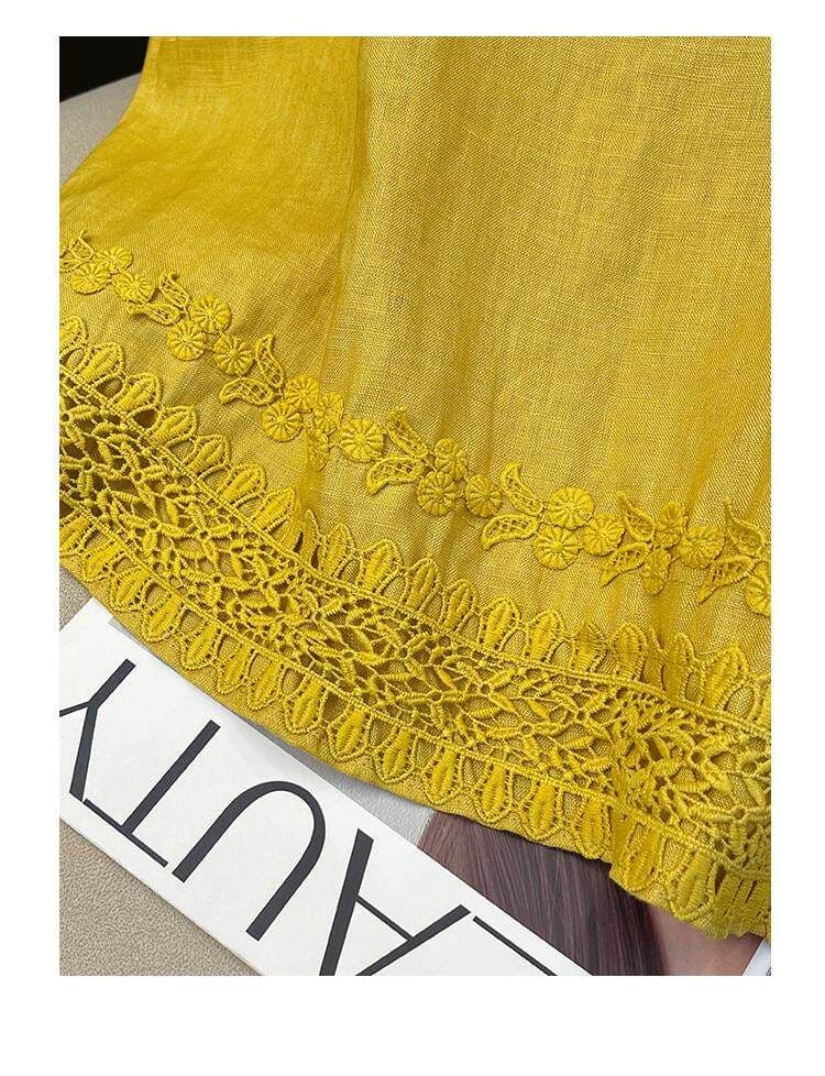 원본 원단 특별 빅 사이즈 300 근 레이스 민소매 조끼 여성 2026 여름 새로운 맨위 상세 이미지 7