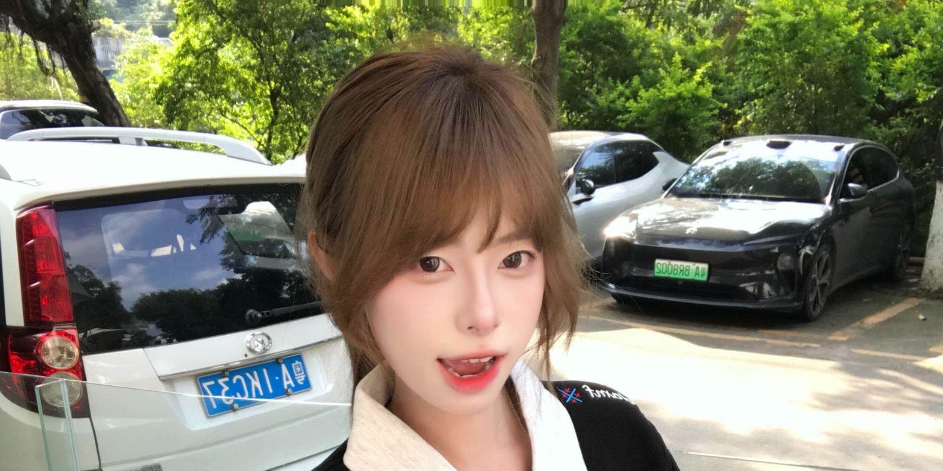 210 그램 눈꽃 구슬 그라운드 반팔 티셔츠 남녀 커플룩 여름 자수 배색 POLO 칼라 맨위 상세 이미지 11