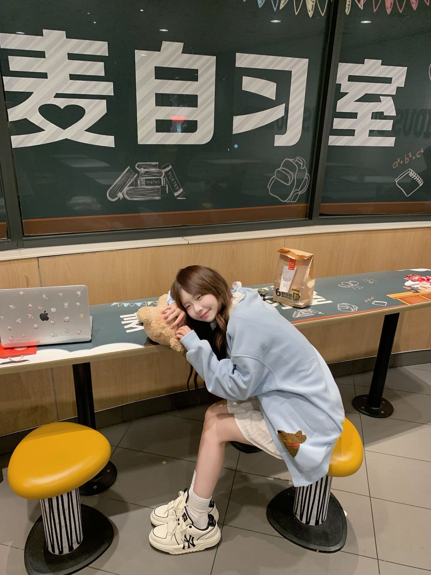 얇은 스타일 털이 있는 수건 자수 순수한 Mianhua 면 복합 후드티 여성 상세 이미지 9