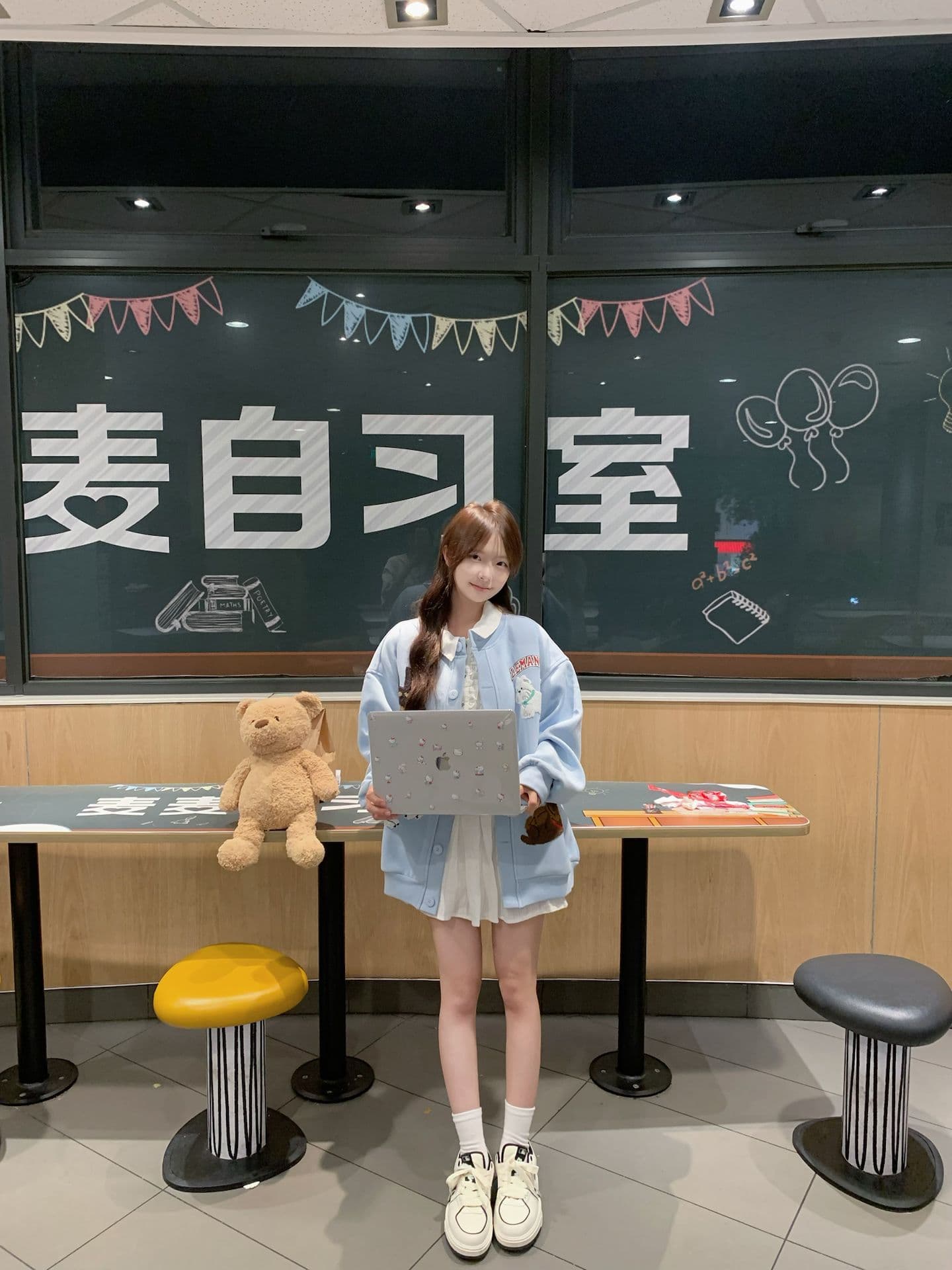 얇은 스타일 털이 있는 수건 자수 순수한 Mianhua 면 복합 후드티 여성 상세 이미지 10
