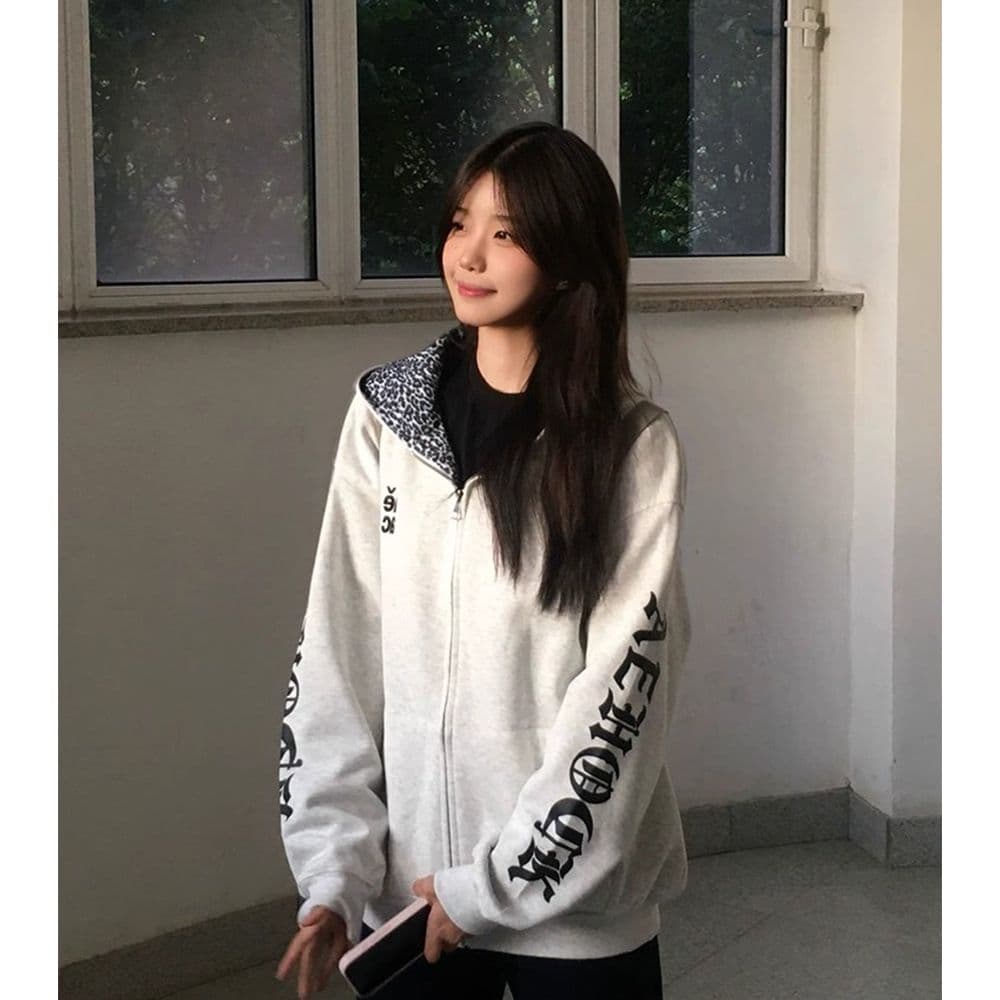 얇은 스타일 털이 있는 인사이드 펌프 원본 솜씨 순수한 Mianhua 면 복합 후드티 여성 상세 이미지 6