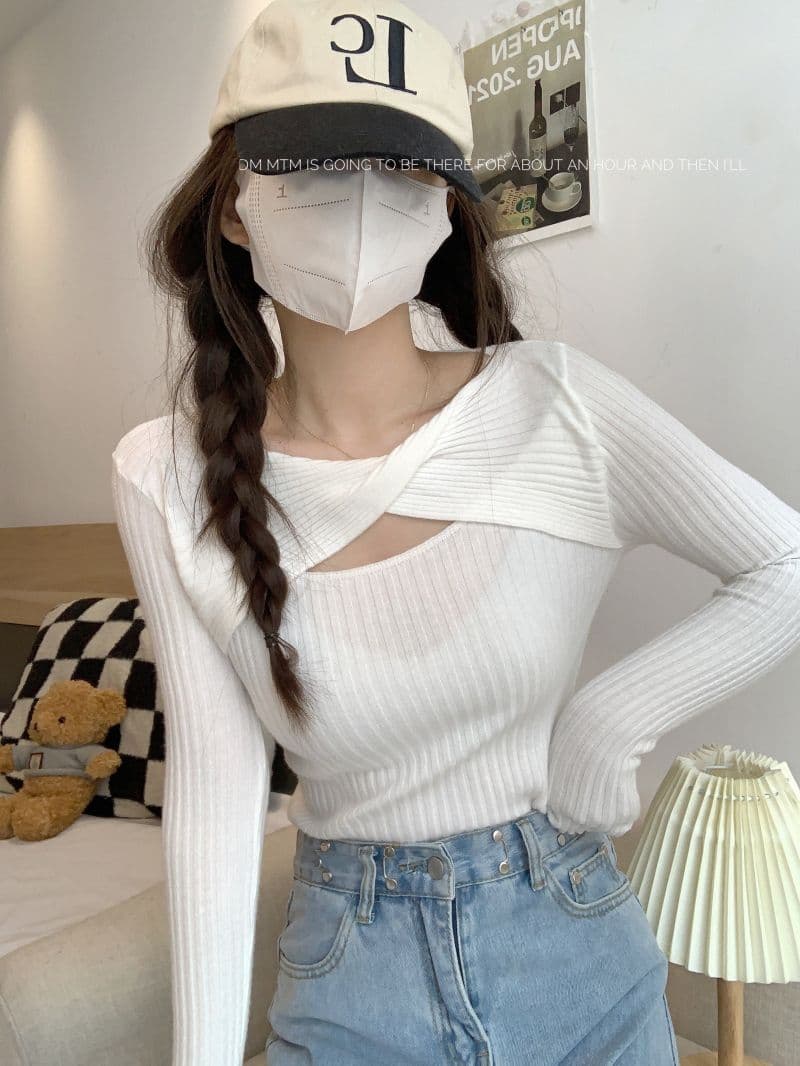 홀로우 아웃 만나는 니트 스웨터 여성 봄 가을 타이트 인사이드 가져 가라. 풀오버 몸매 가꾸기 슬림해 보이는 긴팔 맨위 상세 이미지 22