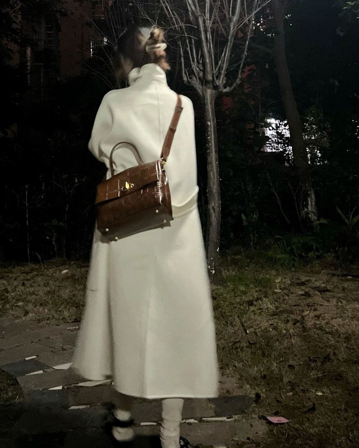 2026 새로운 한 부서 모직 코트 여성 겨울 작은 키 그는 벤 바람 롱 코트 모직 패션 품격 여성 코트 상세 이미지 14
