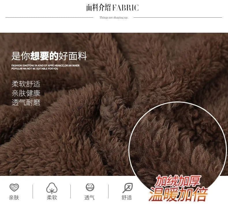 양면 플리스 모피 재킷 여성 짧은 빅 사이즈 산호초 플러시 겨울 두꺼운 보온 플리스 맨위 여성 후드티 상세 이미지 12