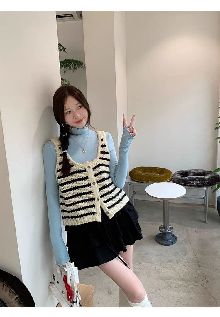 양면 연삭 털 260 그램 긴팔 티셔츠 여성 의류 봄 가을 트렌디 얇은 몸매 가꾸기 기본 셔츠 반하이넥 한국 스타일 맨위 상세 이미지 19