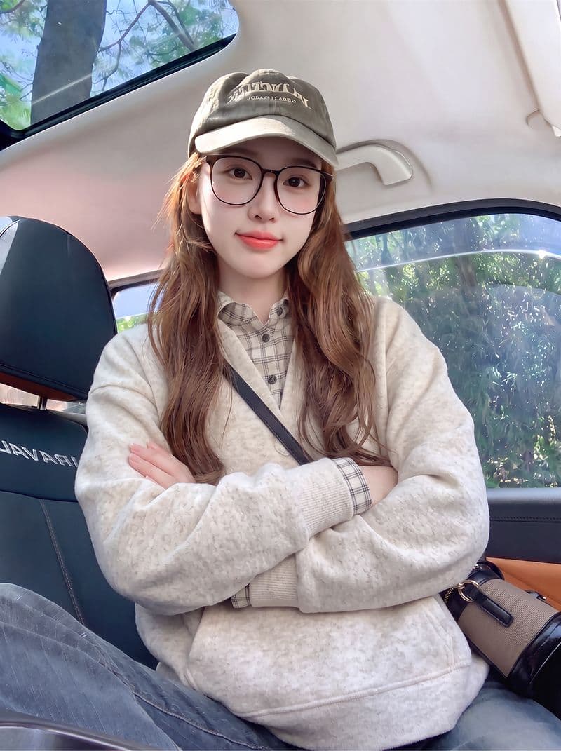 빅 사이즈 여성 의류 260 그램 남자 바 면 얇은 스타일 후드티 봄 가을 패치워크 페이크 레이어드 POLO 칼라 맨위 상세 이미지 9