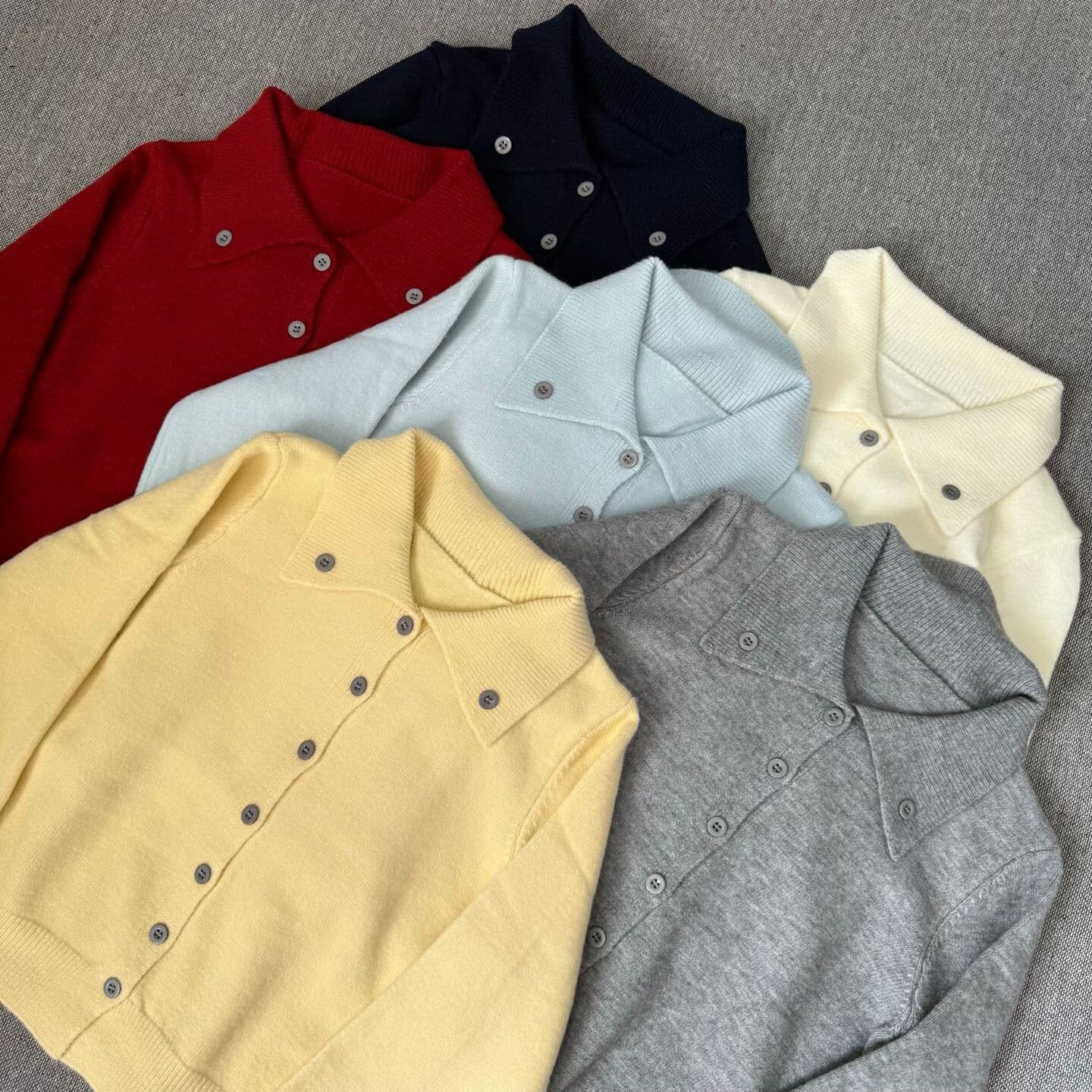 2026 년 polo 폴로 칼라 니트 스웨터 패션 여성 스웨터 연령 감소 여성 의류 외국 가스 다용도 기본 셔츠 맨위 상세 이미지 10