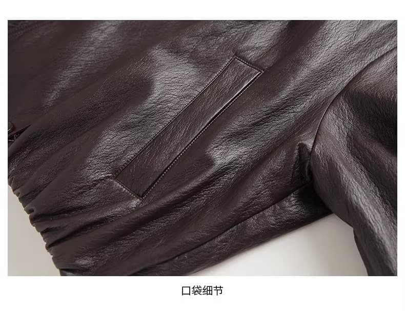 스탠드 칼라 레트로 작은 가죽 재킷 재킷 여성 짧은 2026 봄 가을 다용도 캐주얼 품격 차가운 바람의 소리 바람 pu 가죽 자켓 트렌디 상세 이미지 27