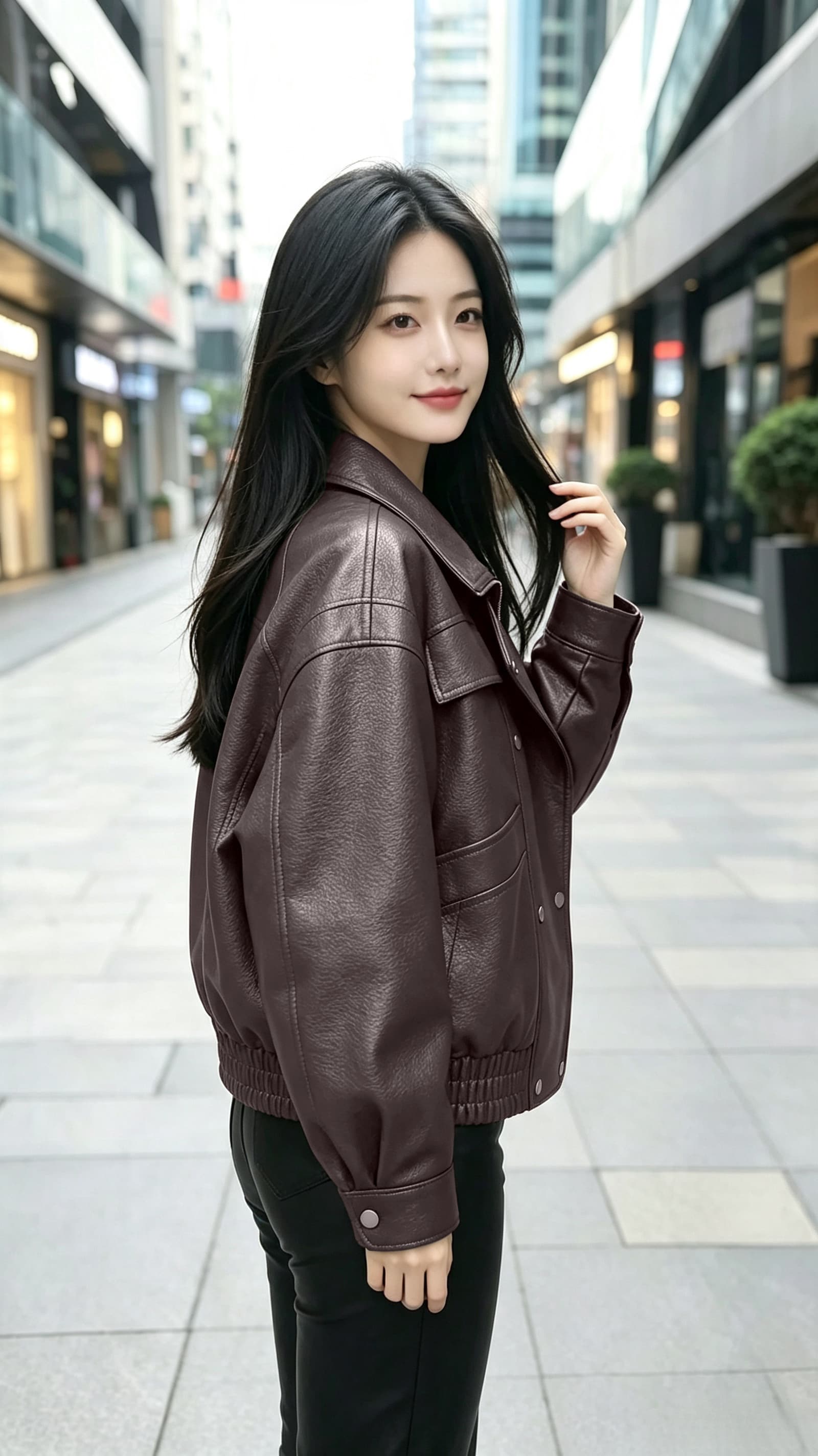 2026 새로운 레트로 가죽 재킷 여성 코트 징 디자인 다용도 슈퍼 화재 캐주얼 차가운 바람의 소리 바람 쇼트 스타일 아메리칸 재킷 상세 이미지 1