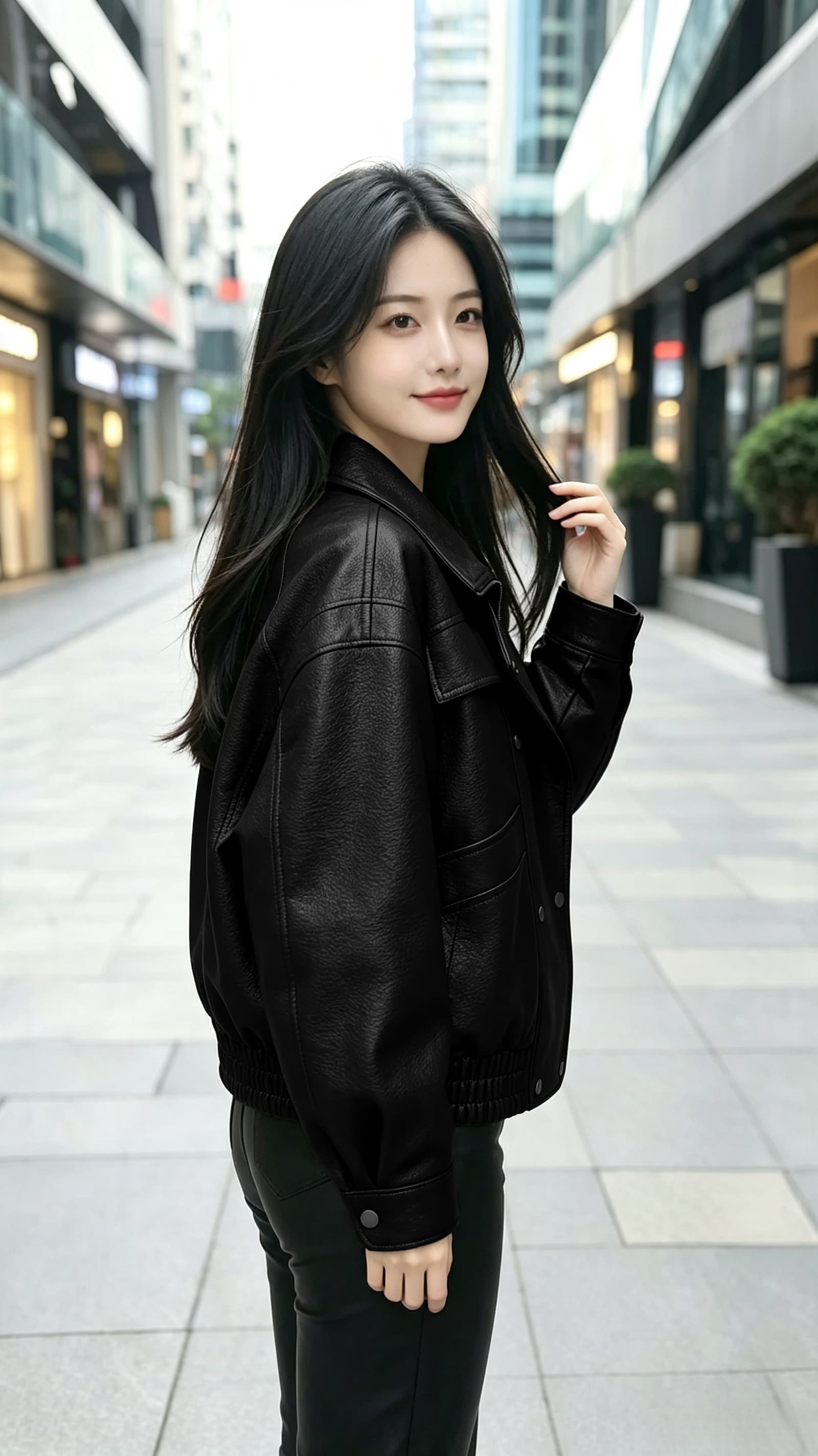 2026 새로운 레트로 가죽 재킷 여성 코트 징 디자인 다용도 슈퍼 화재 캐주얼 차가운 바람의 소리 바람 쇼트 스타일 아메리칸 재킷 상세 이미지 5