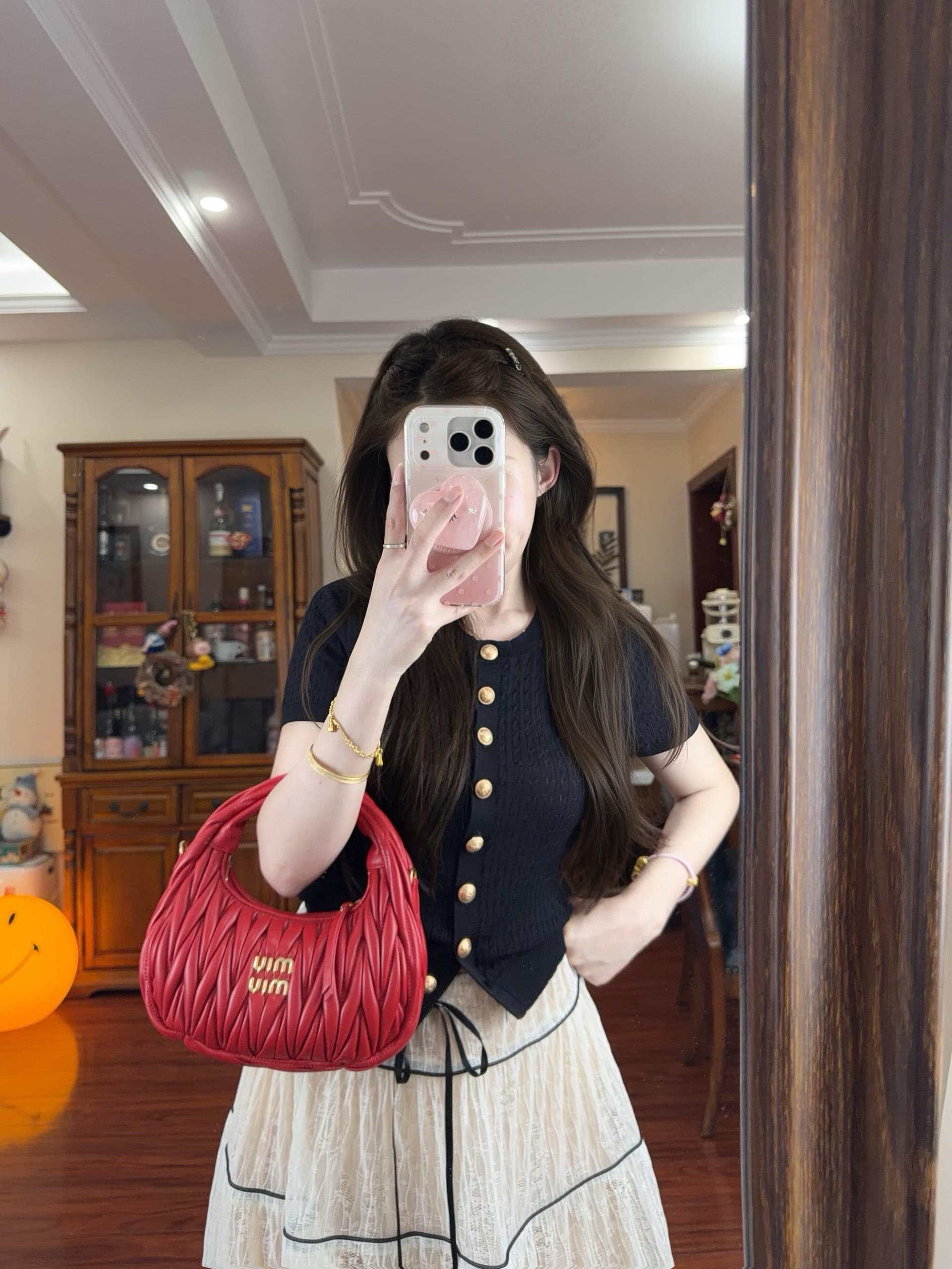 여름 한 부서 전체 집합 ootd 착용 가져 가라. 품격 여성 의류 여름 아름다운 작은 치마 miu 인사이드 miu 가스 세트 상세 이미지 5
