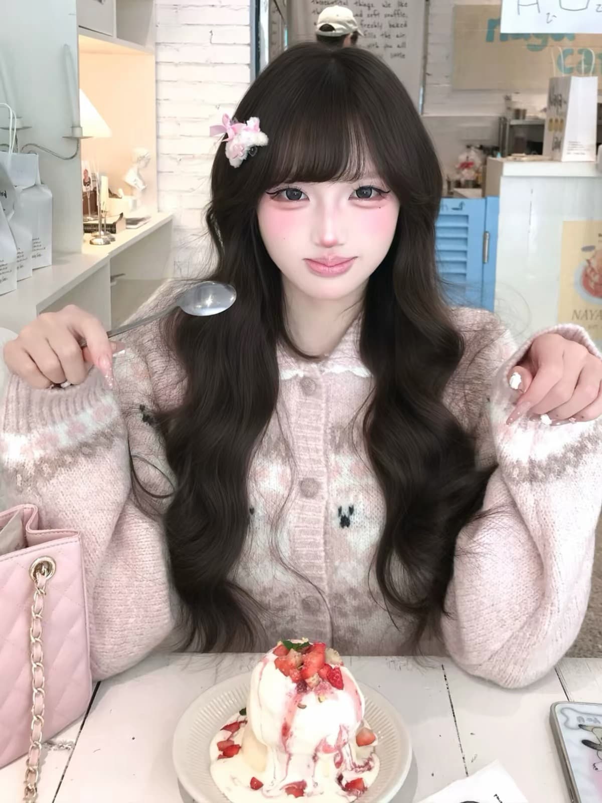 고유 한 아름다운 자이언트 잘 생긴 가을 의상 전체 집합 가을의 날 분위기 센스 착용 가져 가라. 한 부서 슈퍼 화재 고급 센스 투피스 슈트 상세 이미지 1