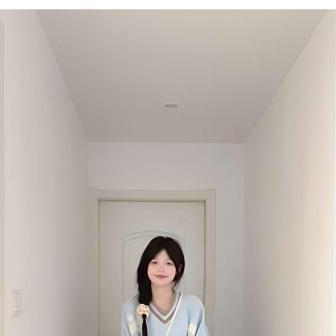학원 스타일 토끼 자카드 꽈배기 V넥 패치워크 스웨터 여자 가을과 겨울 루즈핏 슬림해 보이는 니트 스웨터 재킷 맨위 상세 이미지 8