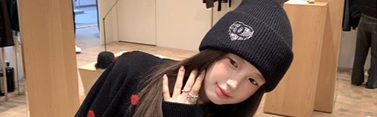 한 부서 베이지 색 도트 무늬 라운드 넥 니트 스웨터 오픈 가디건 여성 가을 겨울철 고급 센스 품격 고유 한 외출용 맨위 상세 이미지 14
