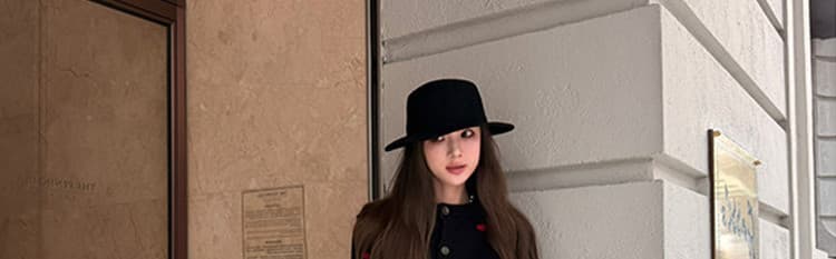한 부서 베이지 색 도트 무늬 라운드 넥 니트 스웨터 오픈 가디건 여성 가을 겨울철 고급 센스 품격 고유 한 외출용 맨위 상세 이미지 32