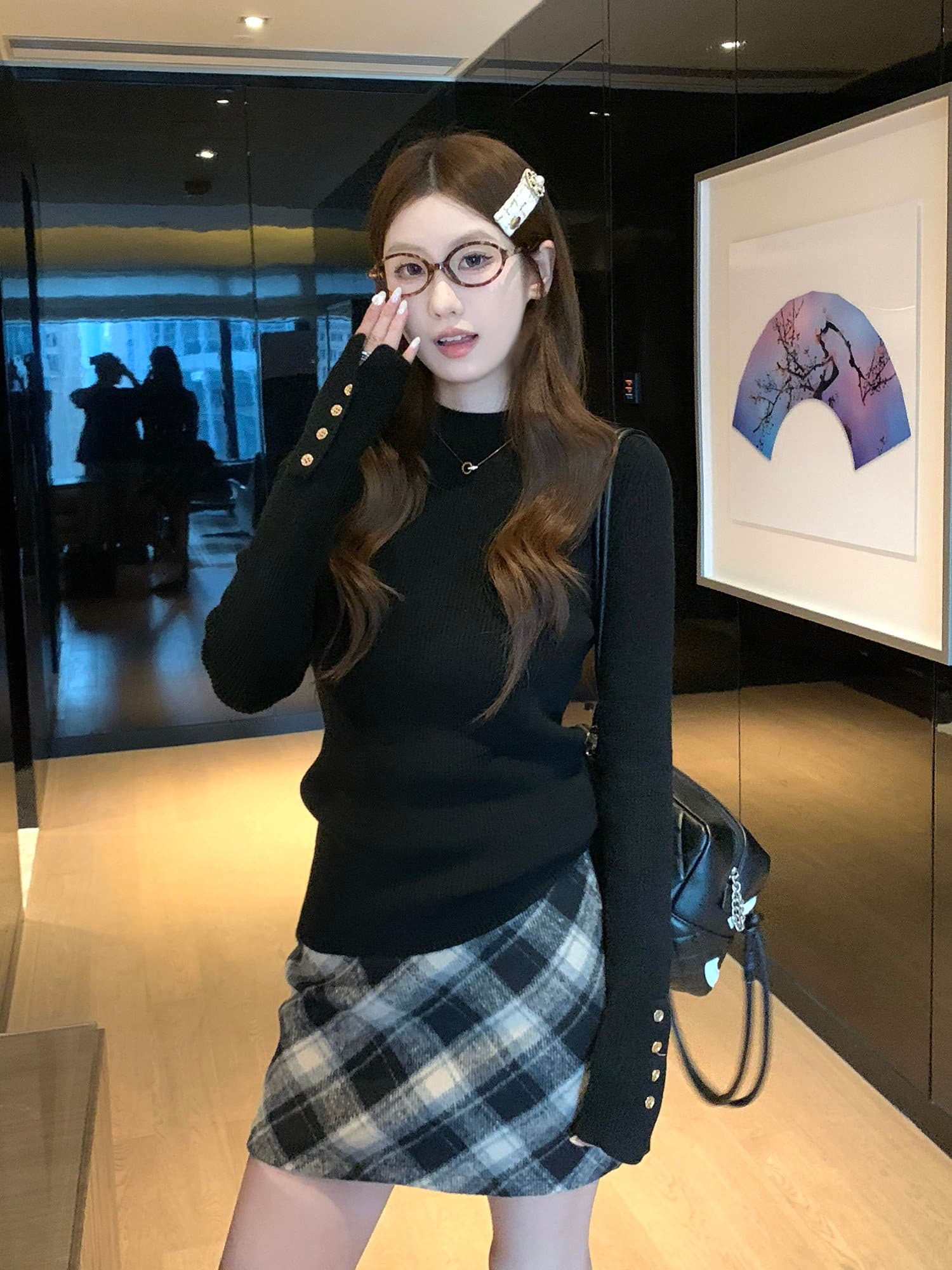이른 가을 2026 새로운 몸매 가꾸기 기본 셔츠 여성 인사이드 가져 가라. 반하이넥 스웨터 고급 센스 몸매 가꾸기 긴팔 니트 맨위 상세 이미지 31
