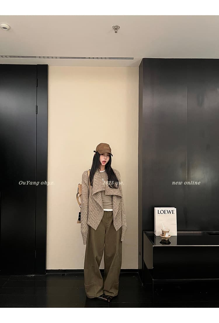 재미있는 게으른 셔츠 사설 서비스 복제본 맞춤 레트로 질감 별이 빛나는 하늘 플러시 모헤어 색상 포인트 스웨터 상세 이미지 24