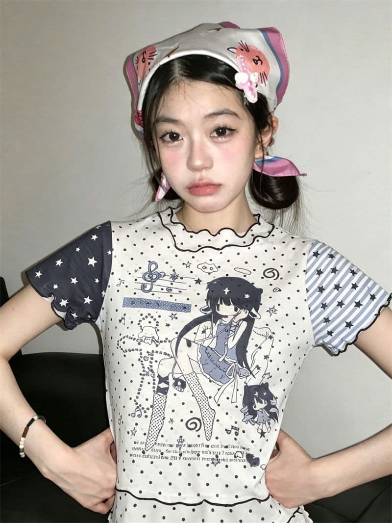 원본 색상 차이 없음 명중 이사회 광저우 망사 원본 원단 반팔 티셔츠 상세 이미지 7