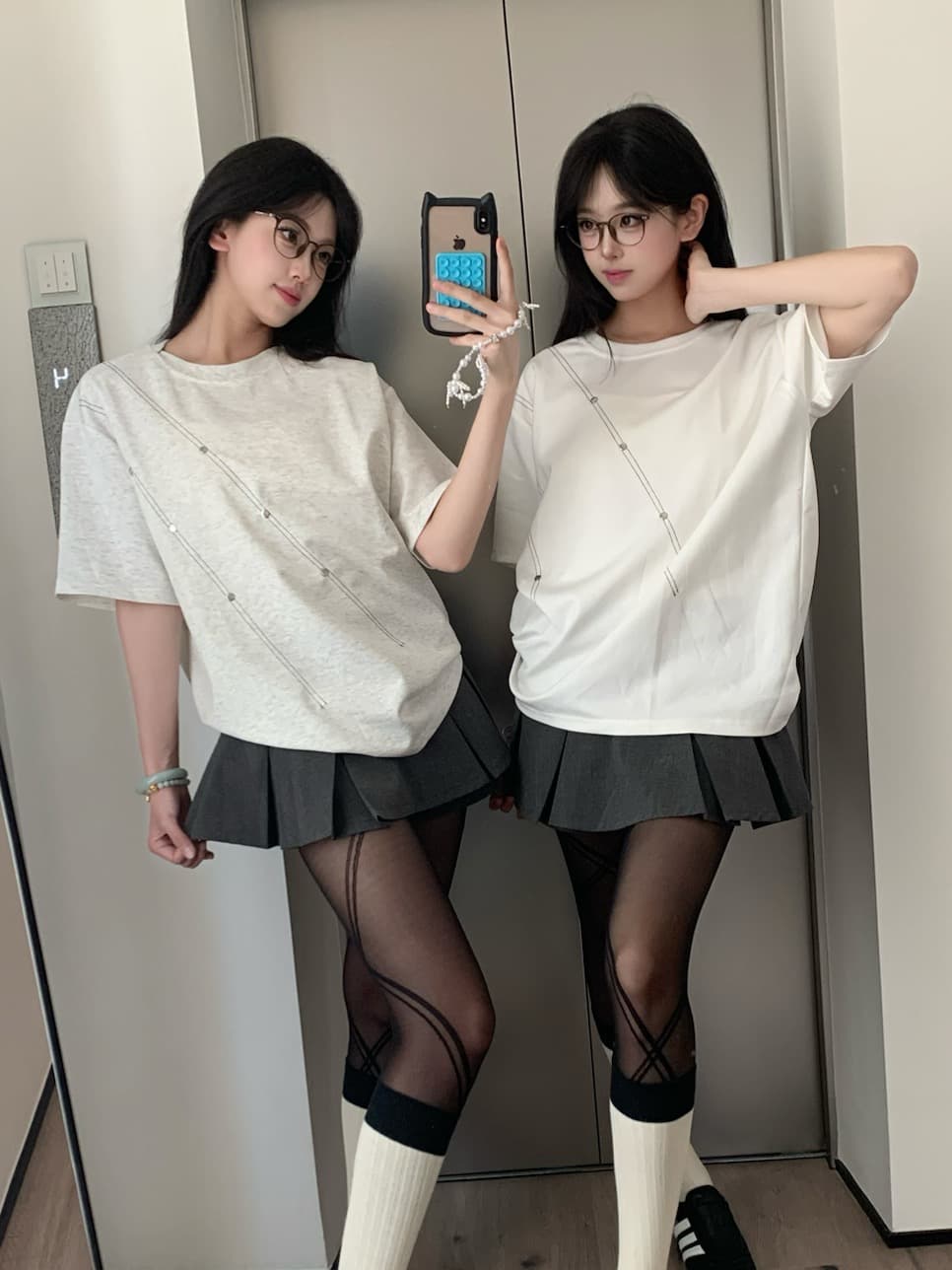 네클라인 디자인 슬래시 버드 나무 못 50 면 45 폴리 에스터 5 암모니아 Lun 원단 한국 스타일 새로운 여름 다용도 캐주얼 반팔 여성