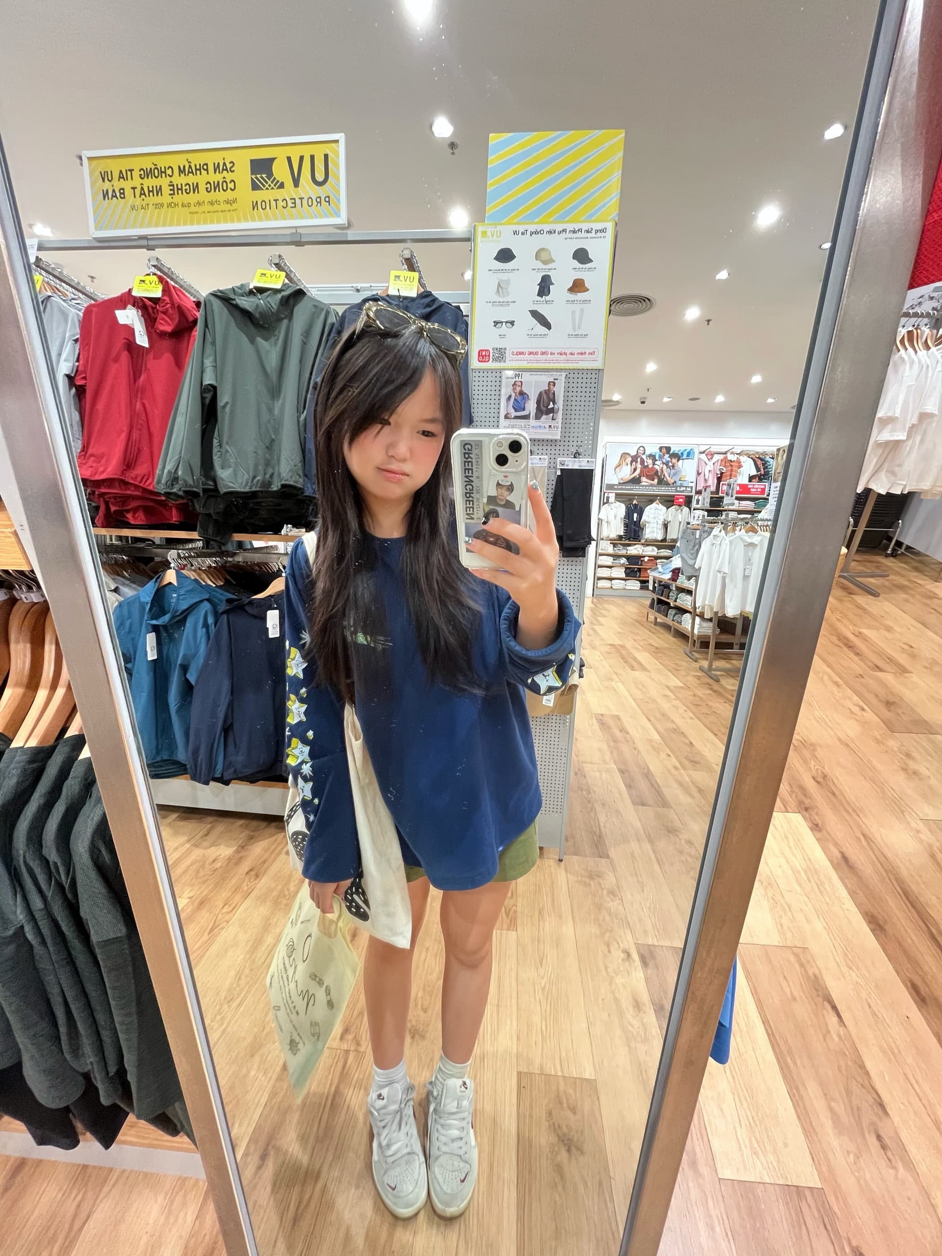 높은 품질 순면 200그램 21 빗질하다 정밀 프린트 가을 루즈핏 긴팔 티셔츠 여성 상세 이미지 4