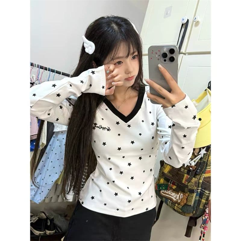 자수 보안 버클 행침 카드 40 순면 230 크 긴팔 s-xl 상세 이미지 4