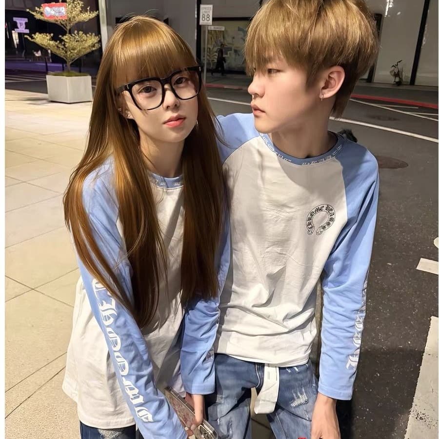 원본 솜씨 순면 220 그램 긴팔 티셔츠 여성