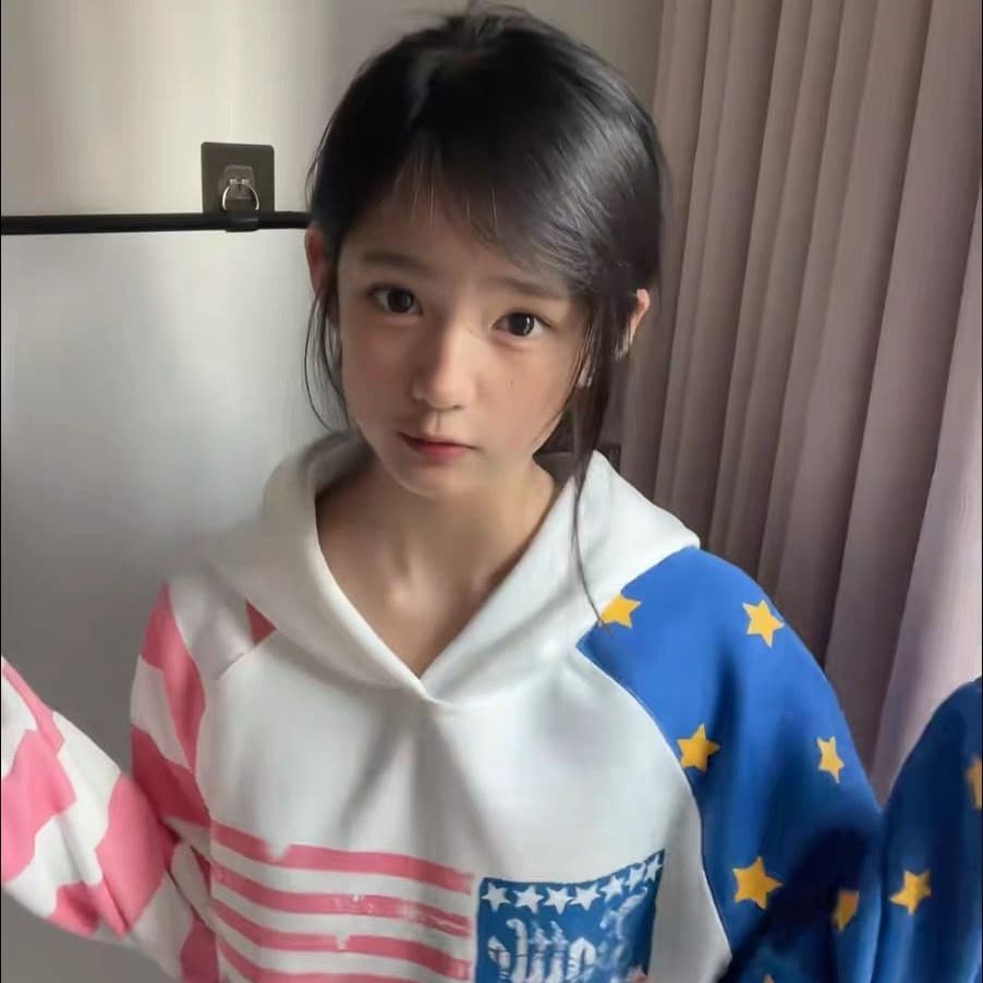 얇은 스타일 이후 패키지 칼라 순수한 Mianhua 면 복합 후드티 여성 이미지 4