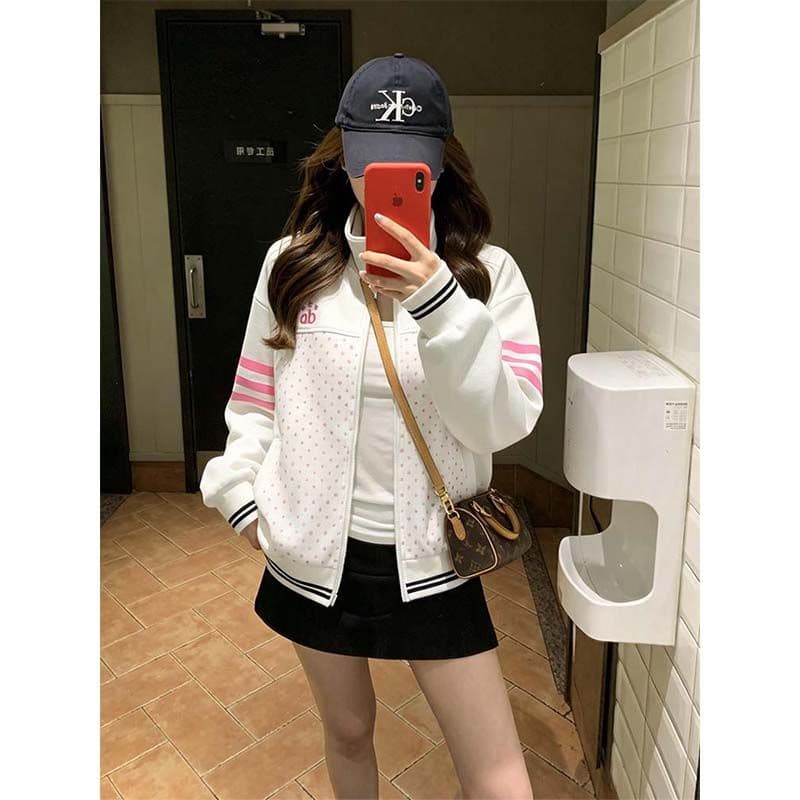 원본 것 3개 바 프린트 이후 패키지 칼라 순수한 Mianhua 면 복합 얇은 스타일 털이 있는 후드티 여성