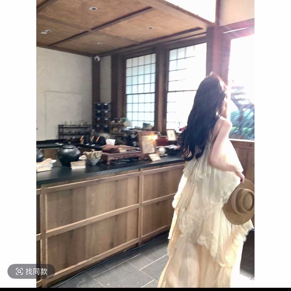하나부터 순간 빛 흔적 프랑스식 레이스 슬립 드레스 부드러운 휴가 슬림해 보이는 케이크 드레스 cy-s25718 상세 이미지 3