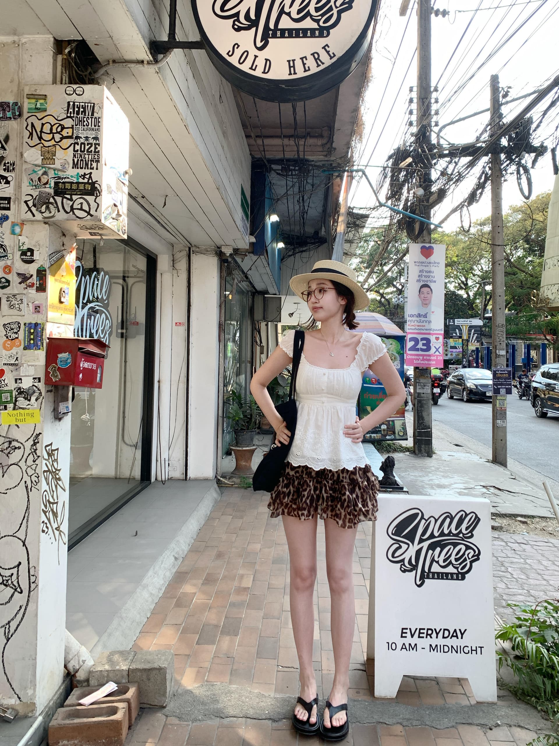 순수한 욕망 캐미솔 거품 소매 맨위 여성 아메리칸 핫걸 반신 스커트 봄 새로운 프릴 한 마디 미니 스커트 상세 이미지 5