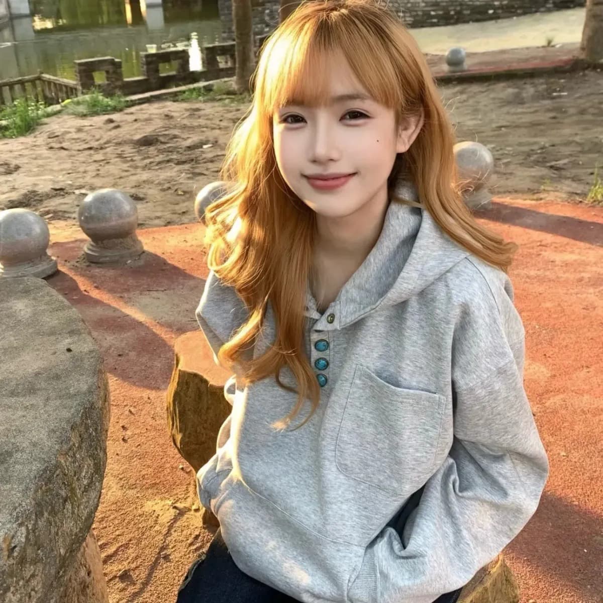 패션 아메리칸 레트로 단추 후드 티 스웨터 남녀 가을 겨울 고급 센스 루즈핏 느긋한 바람 캐주얼 모자 셔츠 재킷 이미지 3