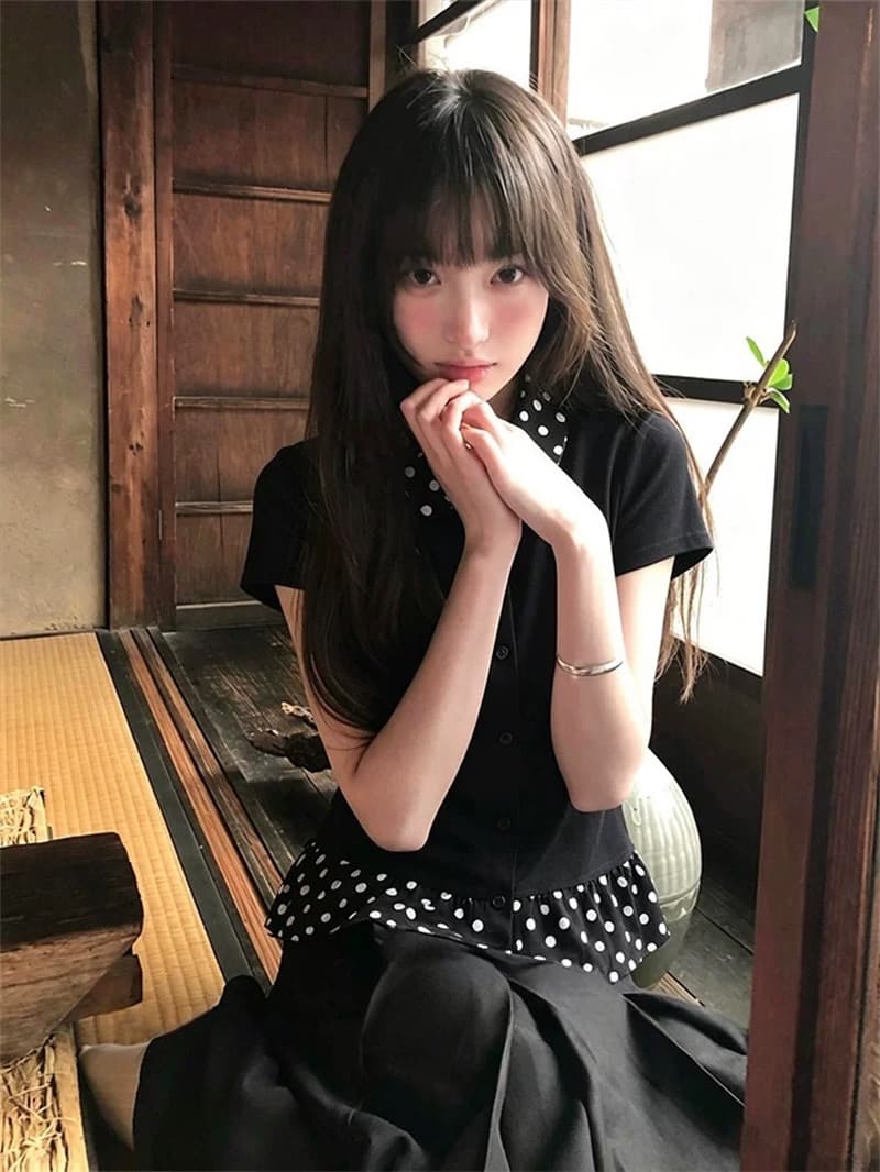 좋은 품질 원본 솜씨 자수 40 220 그램 92 면 8 암모니아 Lun 반팔 상세 이미지 3