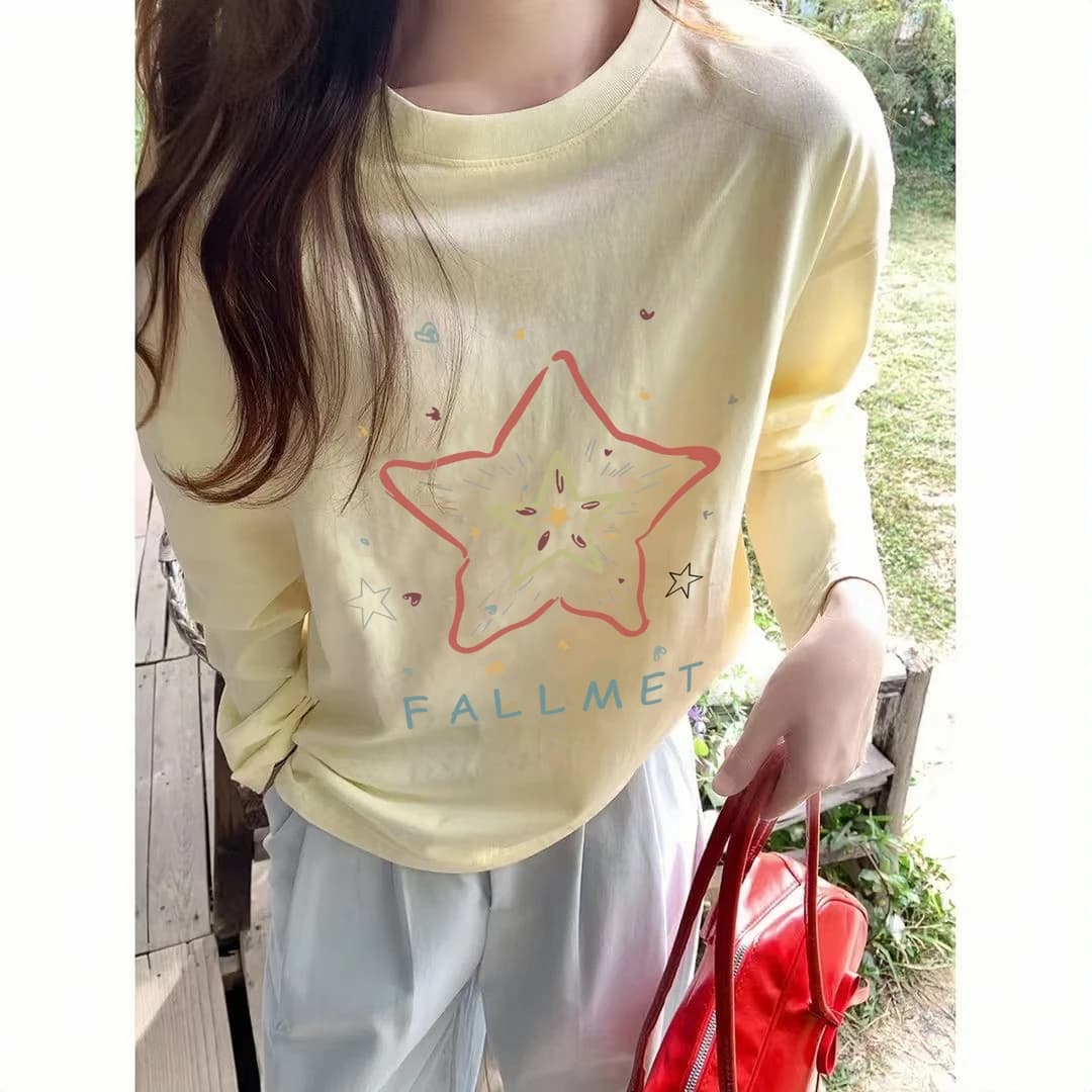 라운드 넥 광저우 라이 경기 서울 눈꽃 얼음 차가운 면 165 그램 헝겊 차가운 미끄러짐 긴팔 상세 이미지 3