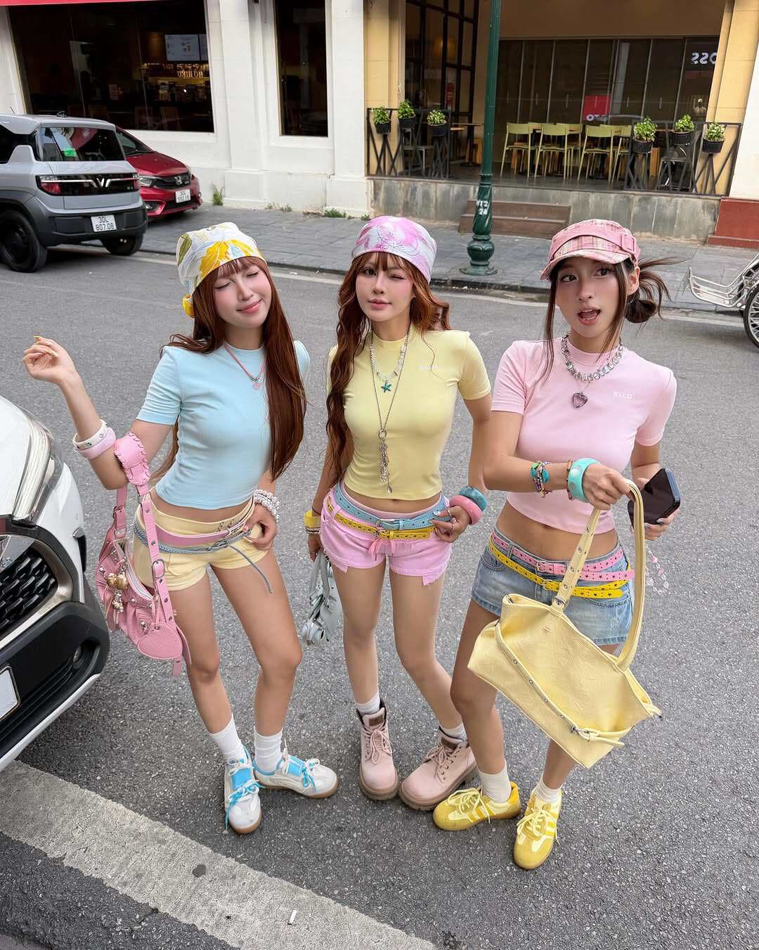 높은 품질 순면 210 그램 40 오스트리아 세대 서울 92 면 8 암모니아 Lun 프린트 몸매 가꾸기 핫걸 반팔 티셔츠 이미지 4