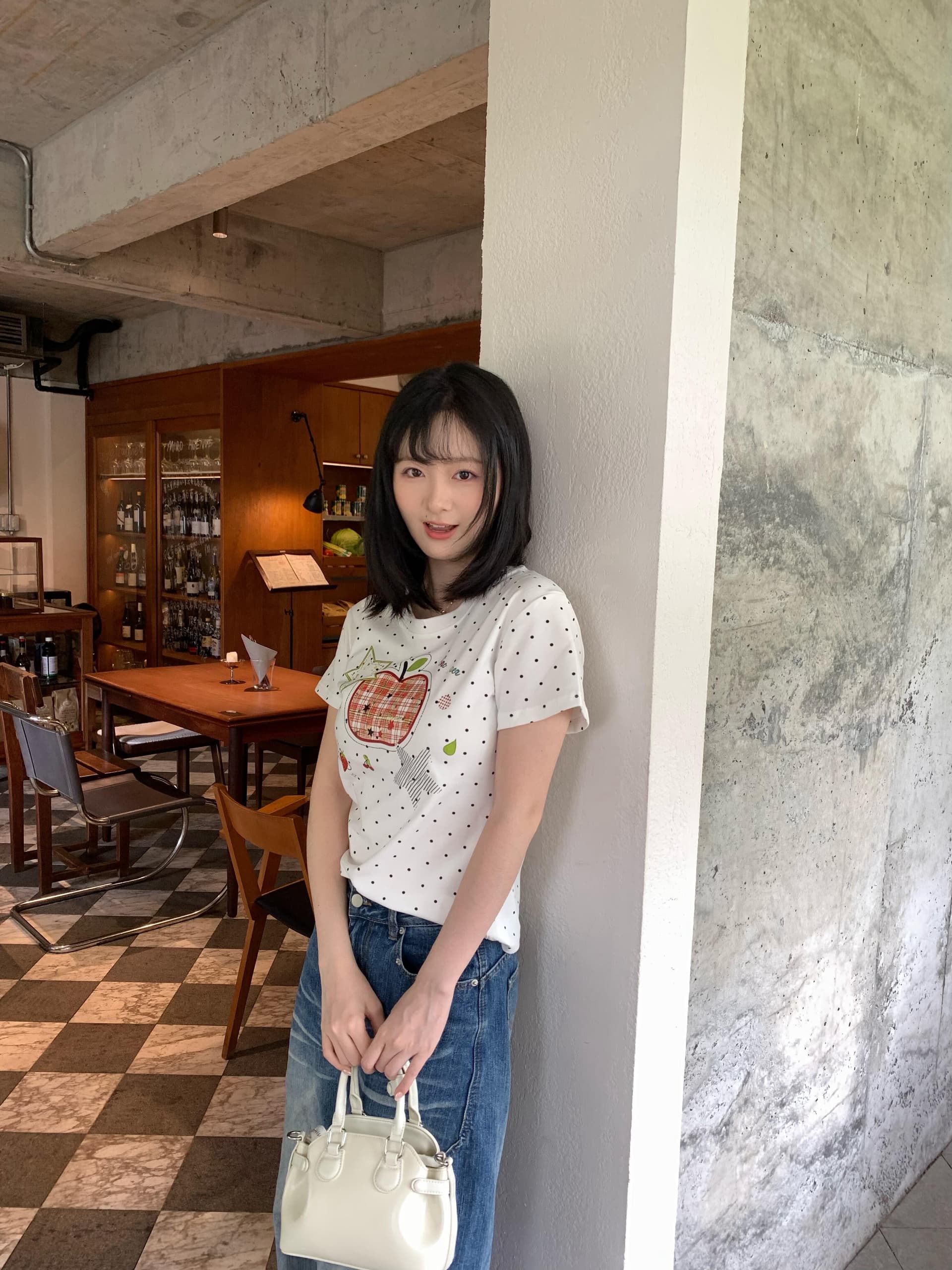 220 그램 40 빗질하다 92 면 8 암모니아 Lun 이후 패키지 칼라 몸매 가꾸기 슬림해 보이는 긍정적 인 어깨 반팔 티셔츠 이미지 3