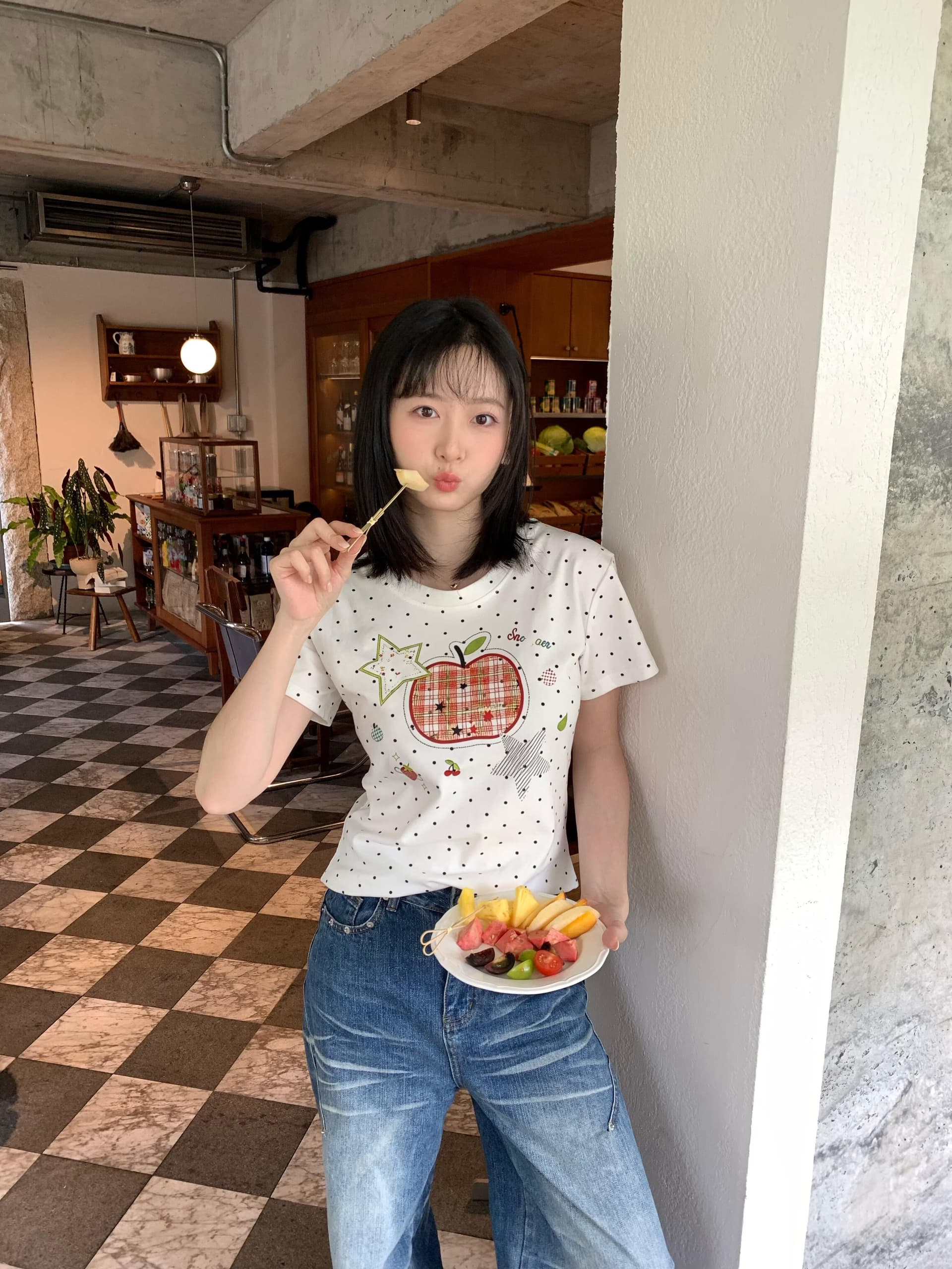 220 그램 40 빗질하다 92 면 8 암모니아 Lun 이후 패키지 칼라 몸매 가꾸기 슬림해 보이는 긍정적 인 어깨 반팔 티셔츠 이미지 4