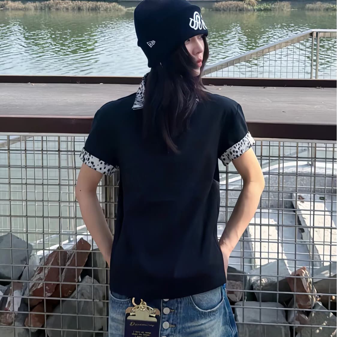 폴로 칼라 반팔 POLO 셔츠 남자 조수 브랜드 여름 티셔츠 한국 스타일 몸매 가꾸기 트렌드 패션 새로운 다용도 동정 맨위 이미지 2