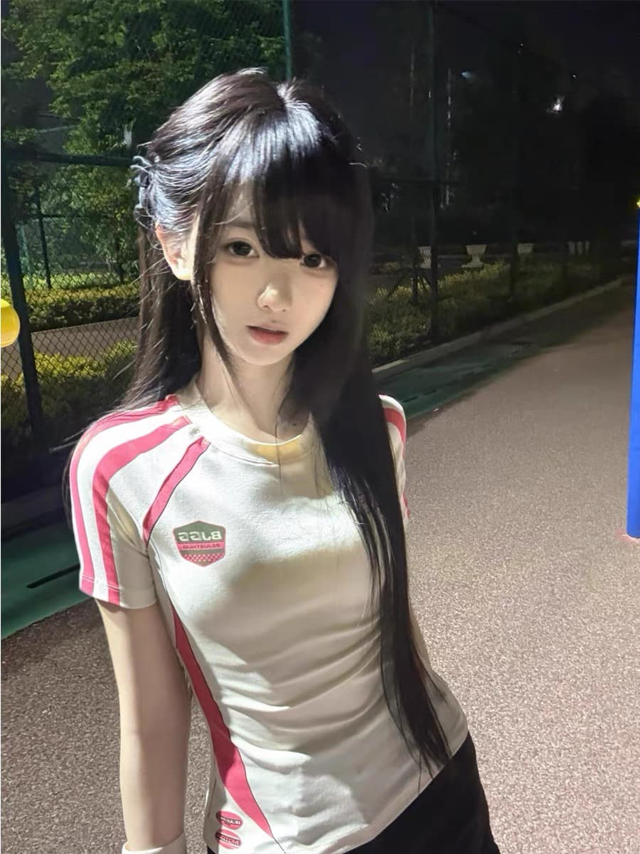 프린트 40 순면 220 그램 반팔 티셔츠 상세 이미지 2