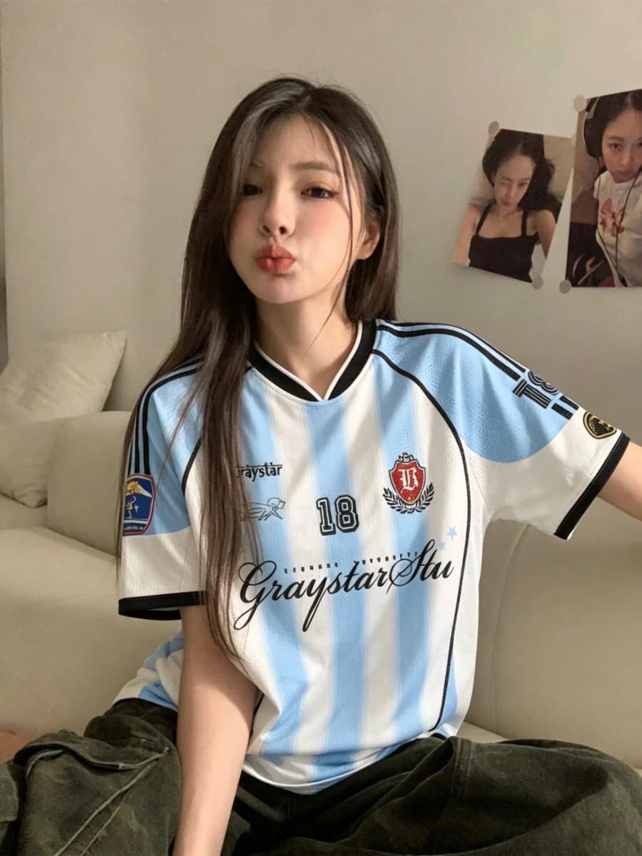 원본 원단 원본 것 반팔 티셔츠