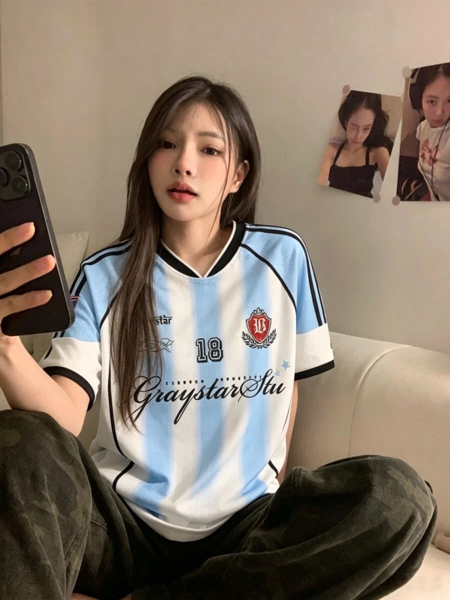 원본 원단 원본 것 반팔 티셔츠 이미지 3