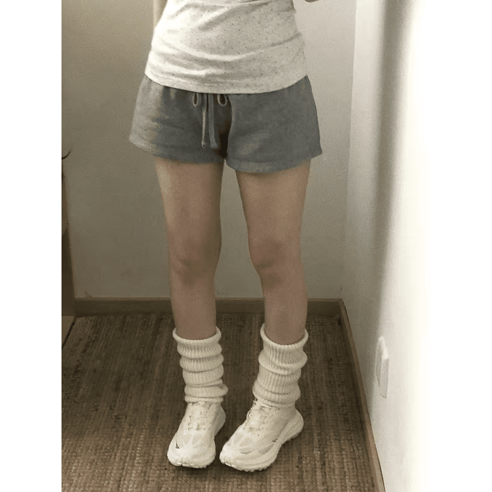 프린트 사람들 면 260 그램 반팔 티셔츠 이미지 5